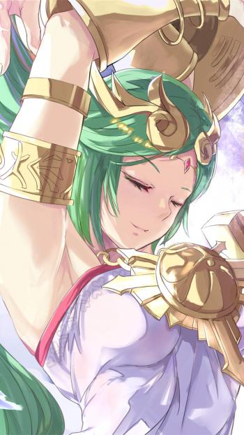小清新养眼动漫美女手机壁纸第2张