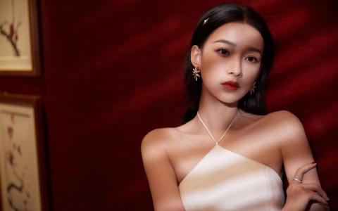 林省通化市集安女明星孙怡清新甜美写真桌面壁纸第6张