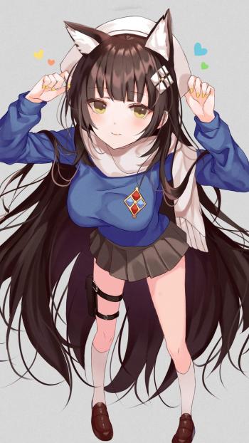 性感动漫美女手机壁纸第1张