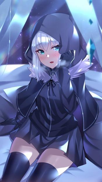 性感动漫美女手机壁纸第5张