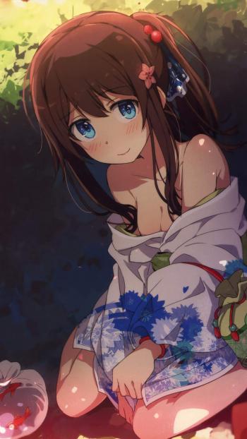 精致唯美动漫美女手机壁纸第4张