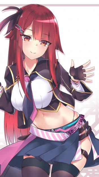 精致唯美动漫美女手机壁纸第5张