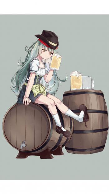 萌系卡通动漫少女手机壁纸第1张