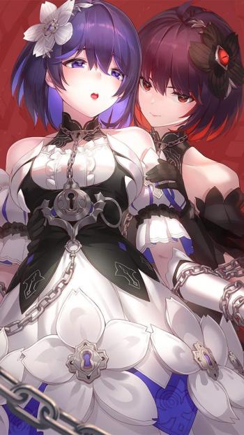 性感浪漫动漫美女手机壁纸第0张