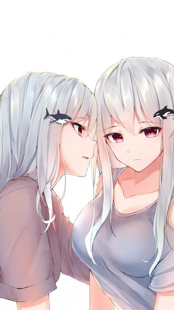 性感浪漫动漫美女手机壁纸第3张