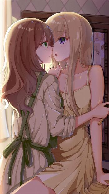 性感浪漫动漫美女手机壁纸第4张