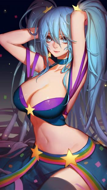 诱人动漫美女手机壁纸图片第1张