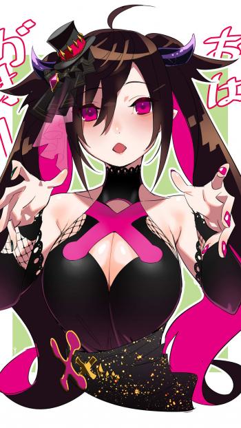 卡通二次元美女手机壁纸图片第6张