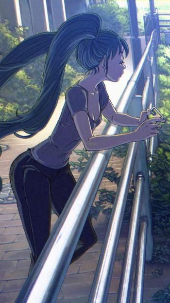 初音未来二次元动漫美女手机壁纸第6张
