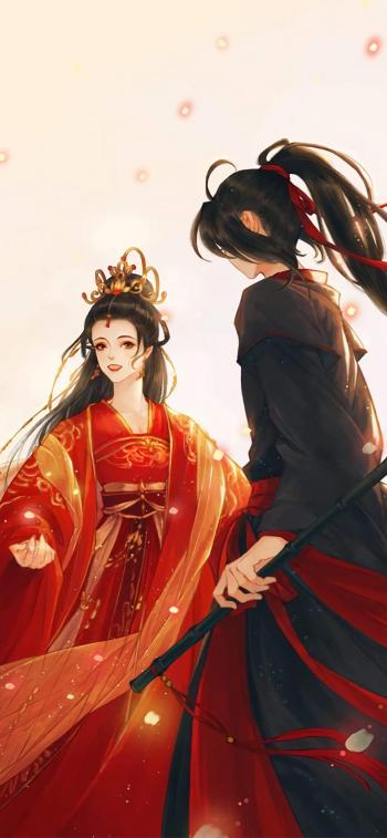 魔道祖师插画高清手机壁纸第1张
