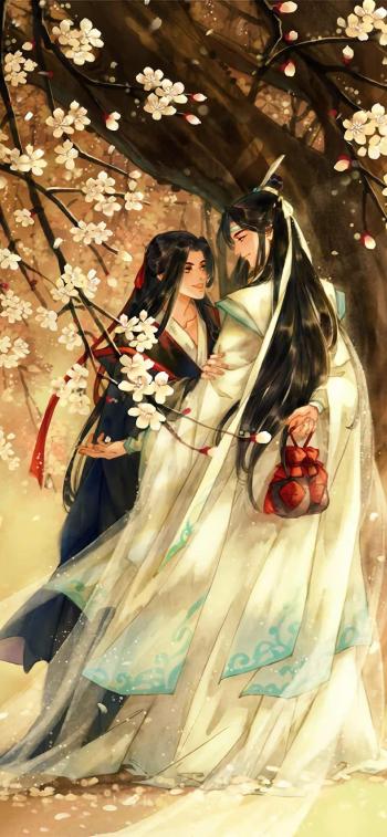 魔道祖师插画高清手机壁纸第2张