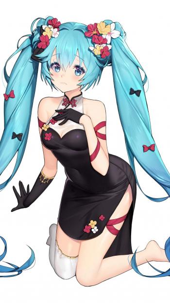 俏皮可爱动漫美女手机壁纸第1张