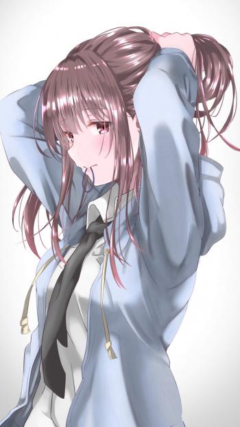 性感迷人动漫美女手机壁纸第6张