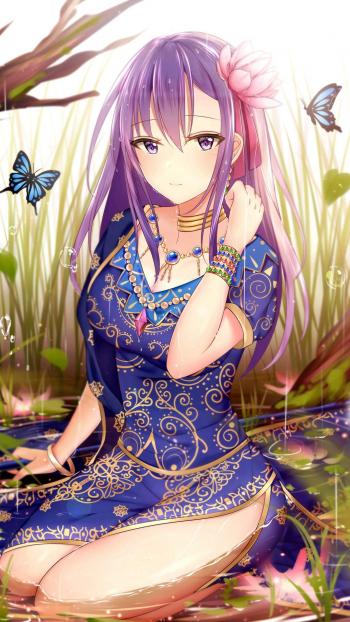 性感唯美动漫美女手机壁纸第4张