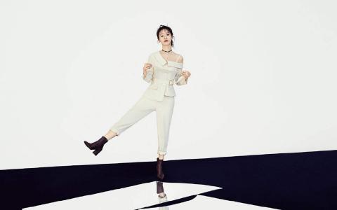 高清上海袁冰妍袁冰妍性感迷人写真桌面壁纸第1张