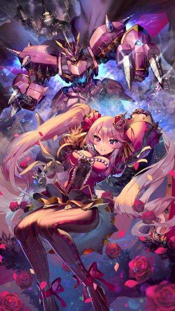 性感迷人动漫美女手机壁纸第1张