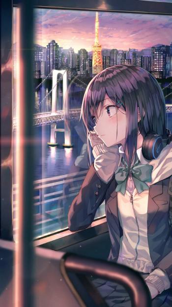 性感迷人动漫美女手机壁纸第2张