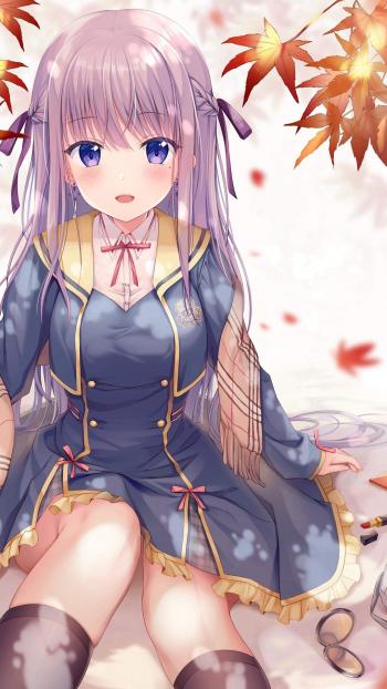 性感迷人动漫美女手机壁纸第6张