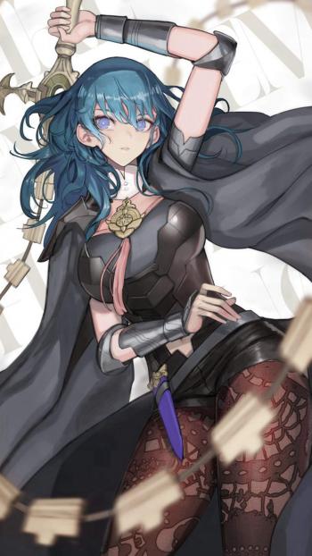 性感迷人的动漫美女手机壁纸第2张