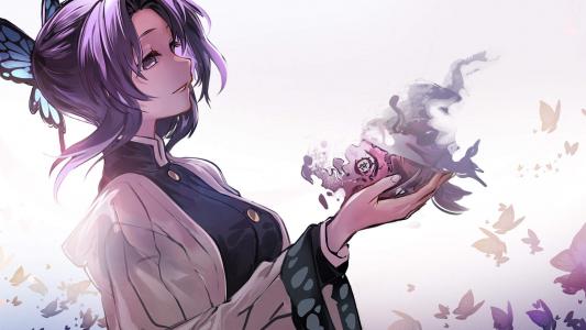 二次元动漫人物手绘插画手机壁纸第2张