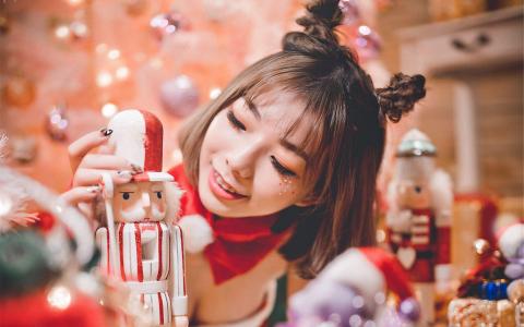 甜美女生唯美艺术写真图片桌面壁纸第2张
