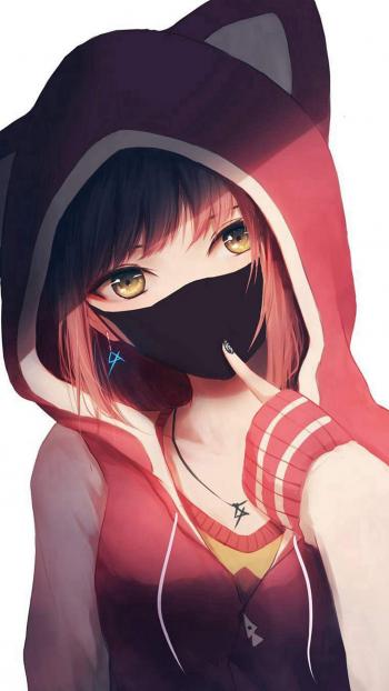 性感甜美动漫美女手机壁纸第2张