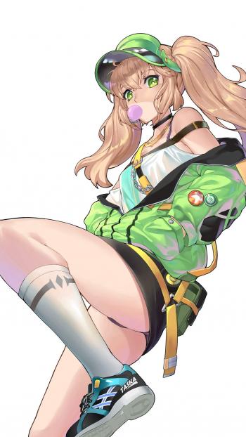 性感甜美动漫美女手机壁纸第5张