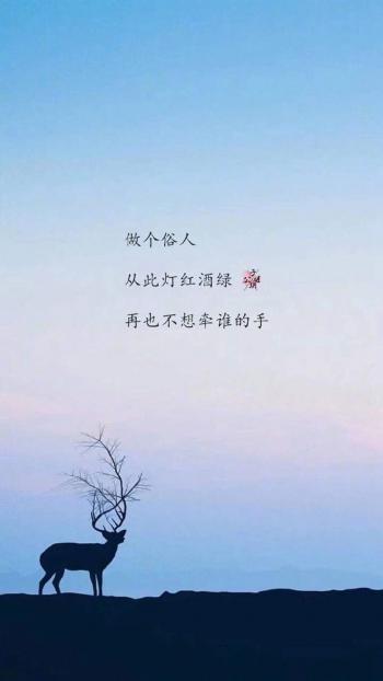 伤感文字语录图片手机壁纸第1张