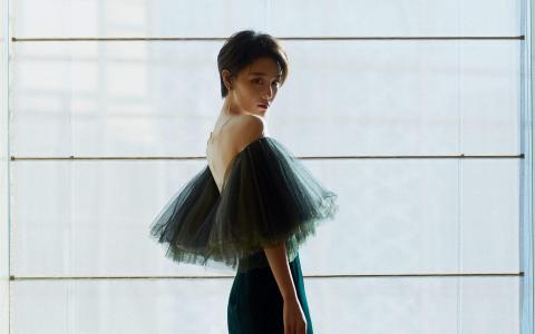 高清中国内地女演张馨予优雅气质性感写真图片桌面壁纸第1张