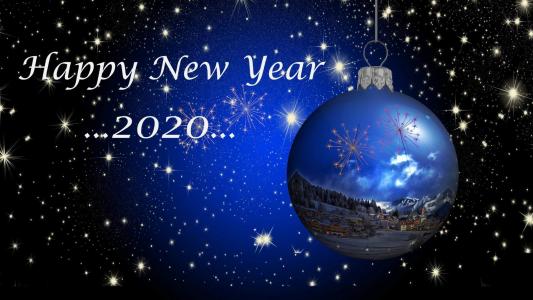 2020新年快乐手机壁纸第6张
