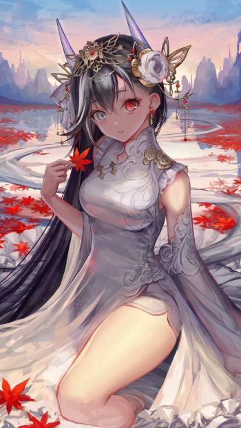 性感迷人动漫美女手机壁纸第1张