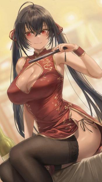 性感迷人动漫美女手机壁纸第2张