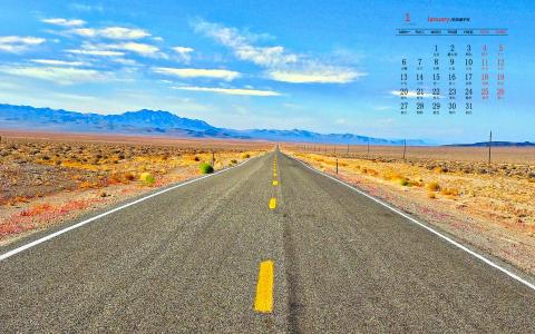 精选道路风光图片手机壁纸第1张
