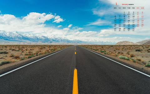 精选道路风光图片手机壁纸第6张