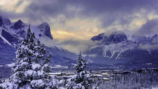 冯若绮清新雪景写真图片第3张