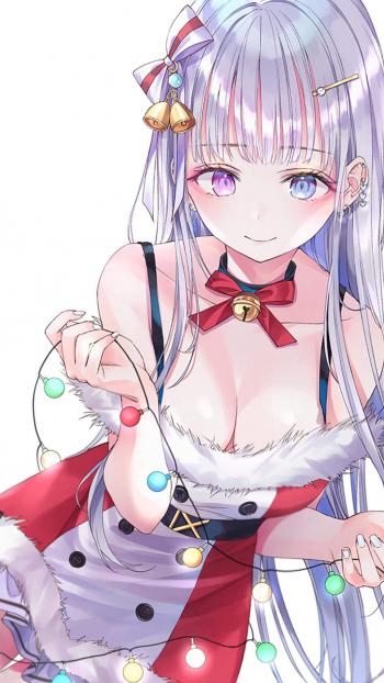 精致唯美的二次元美女手机壁纸第6张