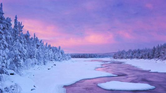 冯若绮清新雪景写真图片第2张