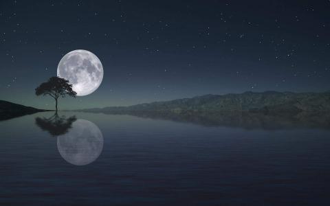 超美星空夜景图片电脑壁纸第6张