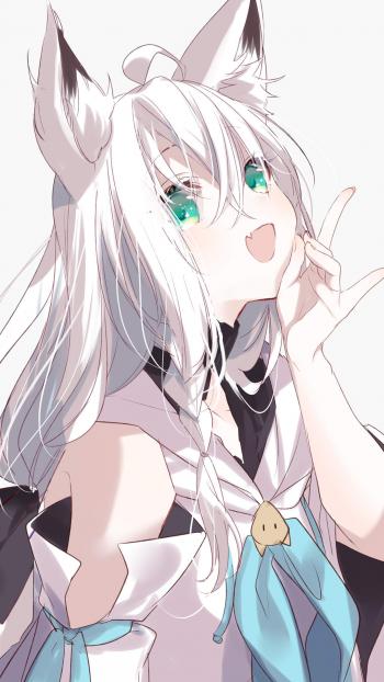 二次元美女手机壁纸第0张