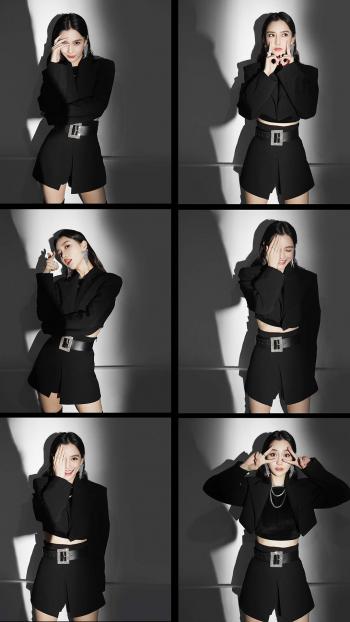 杨颖性感时尚写真手机壁纸第2张