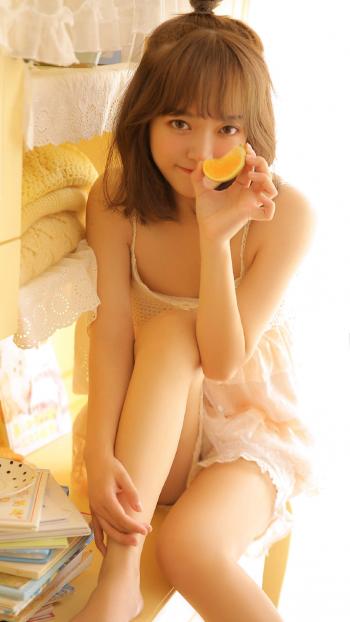 可爱丸子头美女手机壁纸第3张