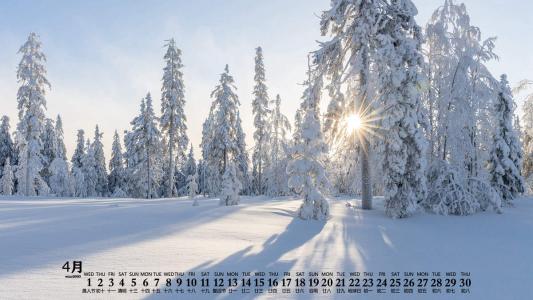 冯若绮清新雪景写真图片第4张