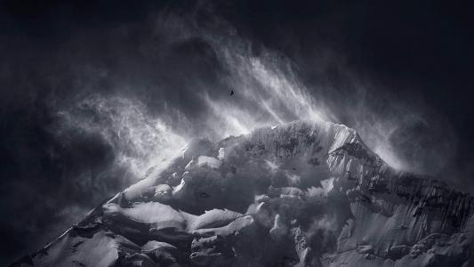 冯若绮清新雪景写真图片第2张