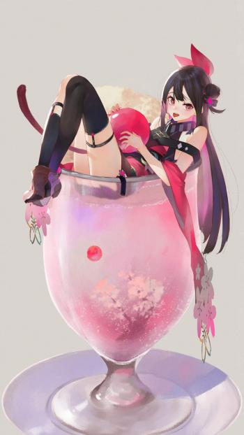 性感动漫美女手机壁纸第4张