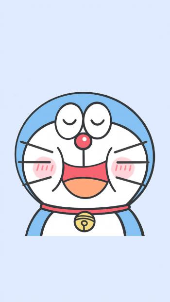 哆啦A梦可爱表情卡通图片手机壁纸第5张