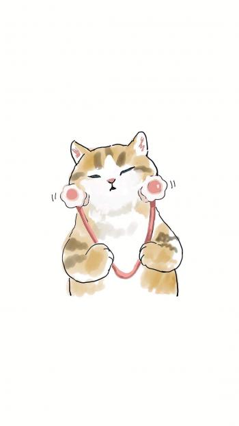 超可爱小猫图片高清手机壁纸第4张