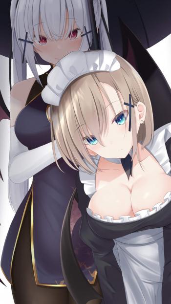 萌系卡通动漫少女手机壁纸第3张
