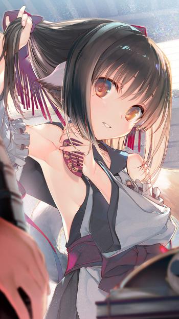 萌系卡通动漫少女手机壁纸第6张