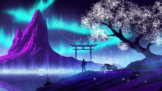 简约炫彩设计创意桌面壁纸第2张