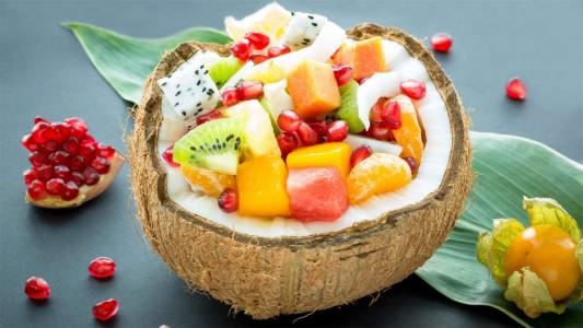 汽水果汁饮料手绘手机壁纸图片第5张